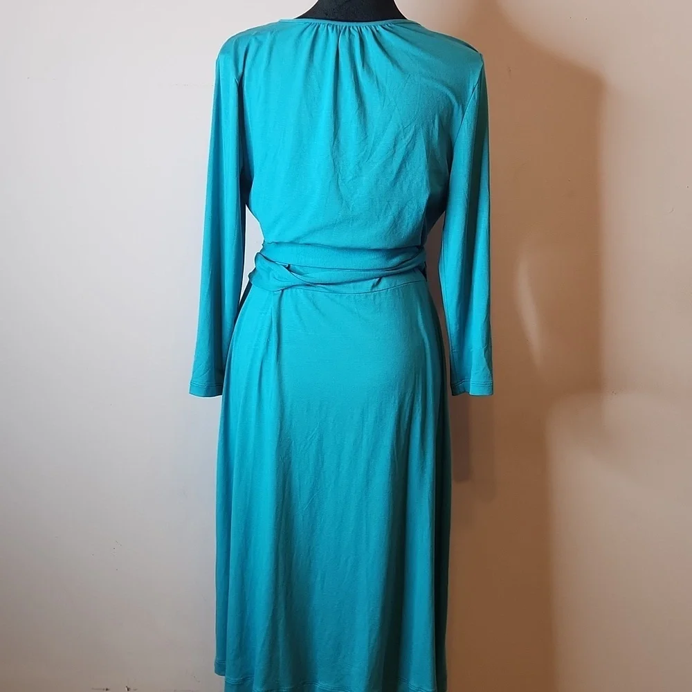 BANANA REPUBLIC Tie Front Belt Gemma True Wrap Silhouette Dress, size S